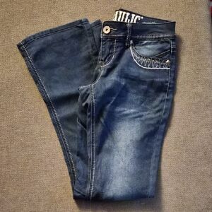 Hydraulic Dark Blue Flare Jeans